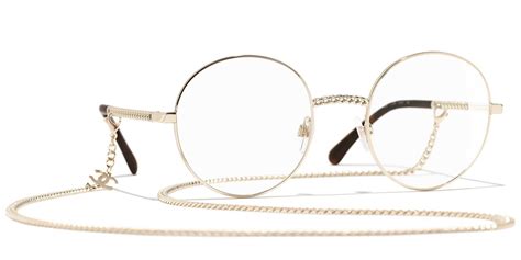 CHANEL Optical: Round Eyeglasses, metal 2186 — Fashion